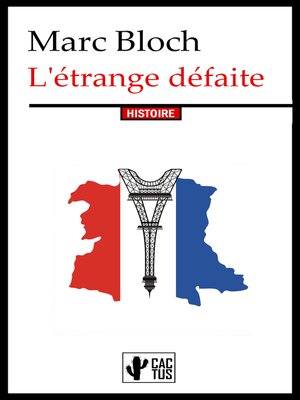 cover image of L'étrange défaite